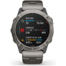Часы GARMIN FENIX 6X PRO SOLAR TITANIUM WITH VENTED TITANIUM BRACELET 10300