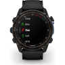 Часы-навигатор GARMIN DESCENT MK3I 43 мм CARBON GREY DLC TITANIUM WITH BLACK SILICONE BAND 010-02753-11
